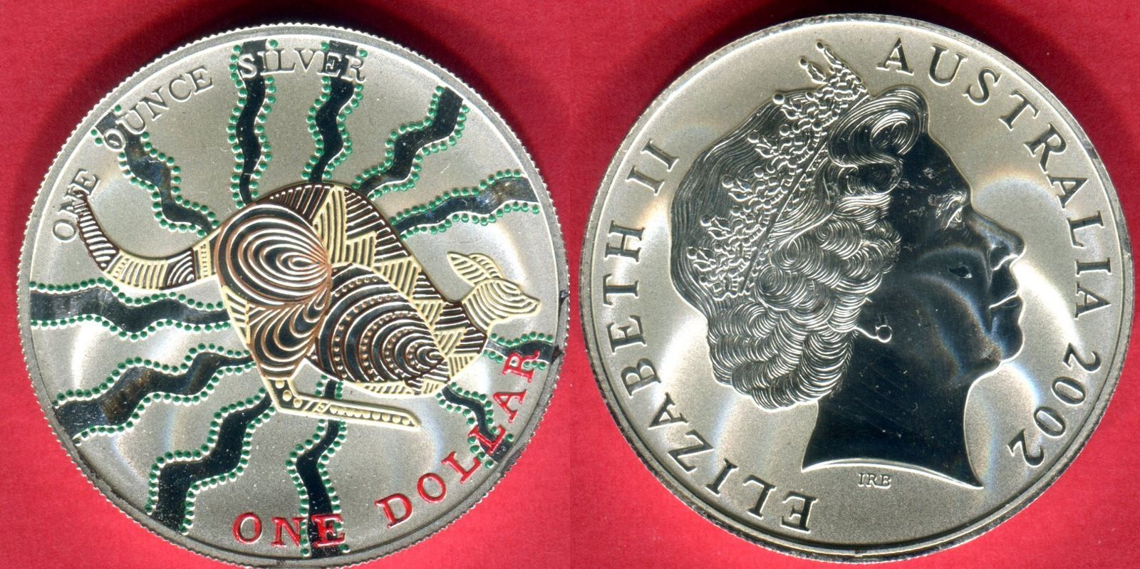 Australien Australia 1 Dollar Känguruh Silber 1 Unze 2002 Känguruh