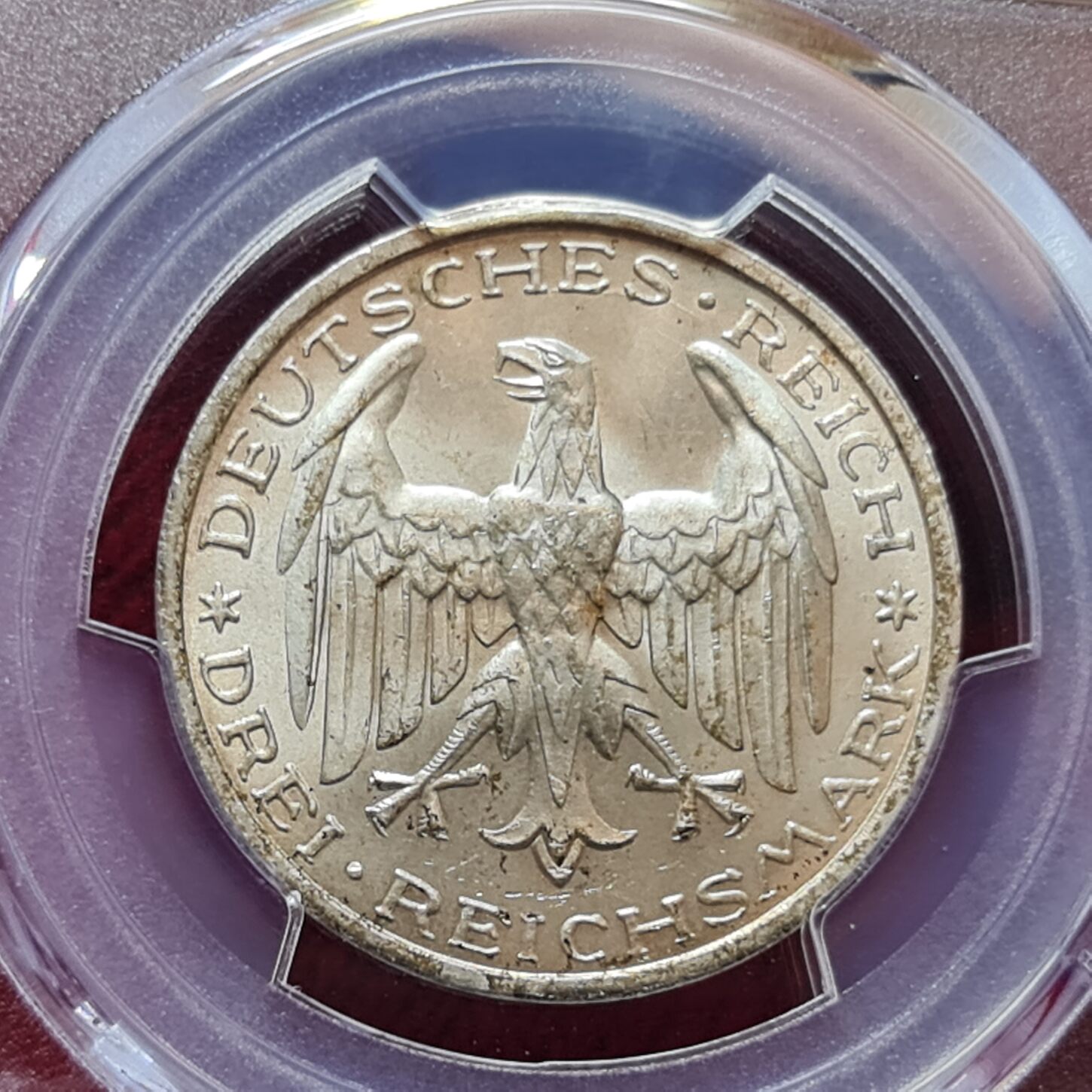 Weimarer Republik 3 Reichsmark 1927 A Silbergedenkmünze 400 Jahre