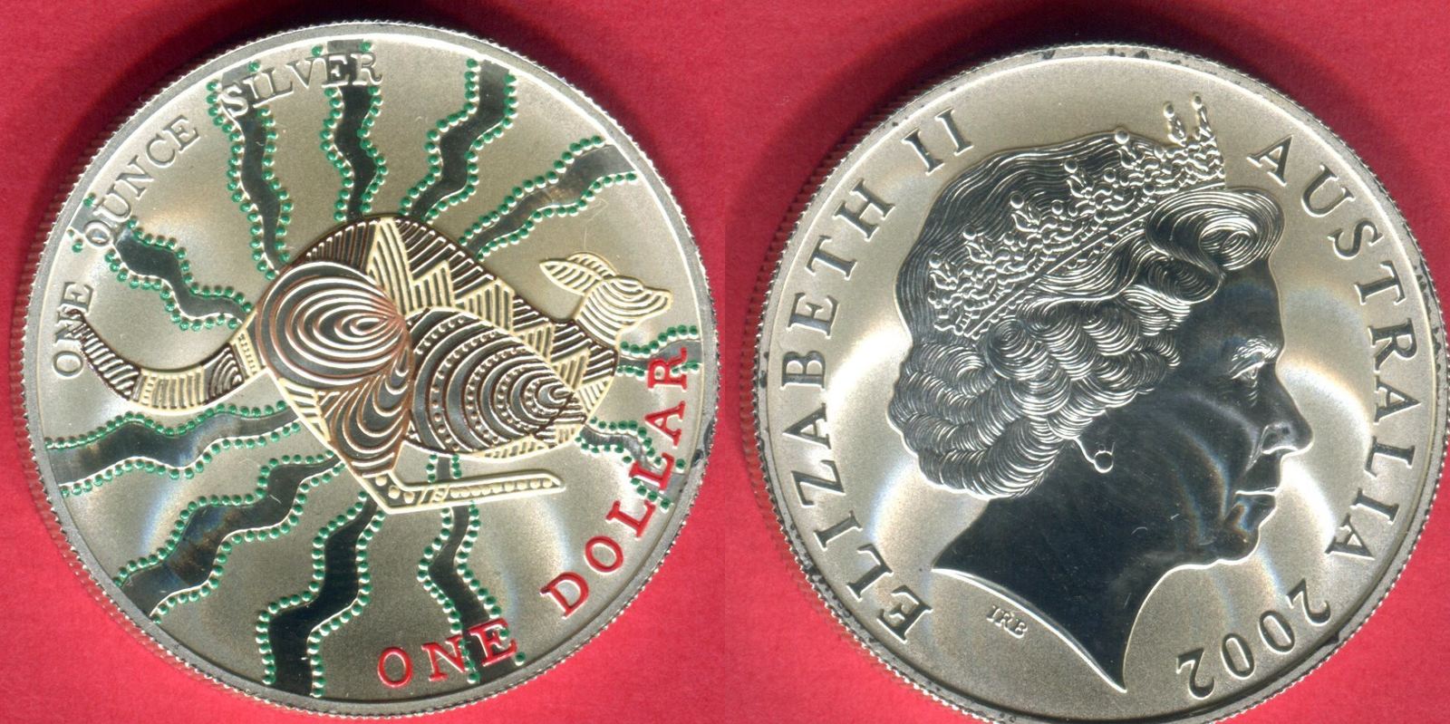 Australien Australia 1 Dollar Känguruh Silber 1 Unze 2002 Känguruh