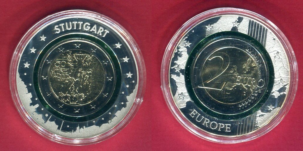 Bundesrepublik Deutschland 2 Euro Mit Polymerring 2019 30 Jahre