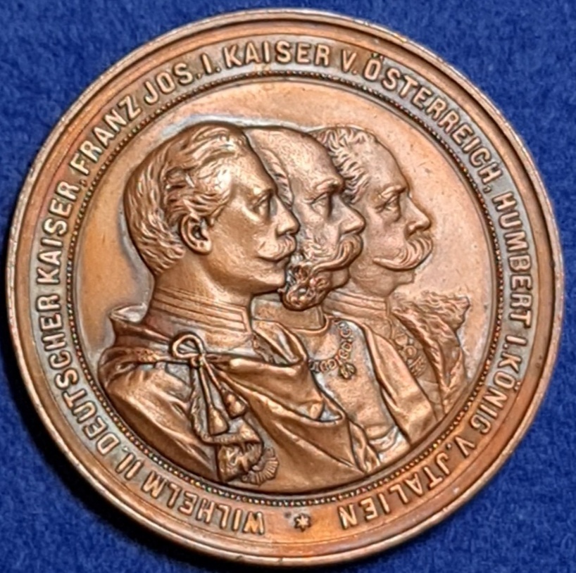 Deutschland Germany Kaiserreich Bronzemedaille Bronze Medal O J