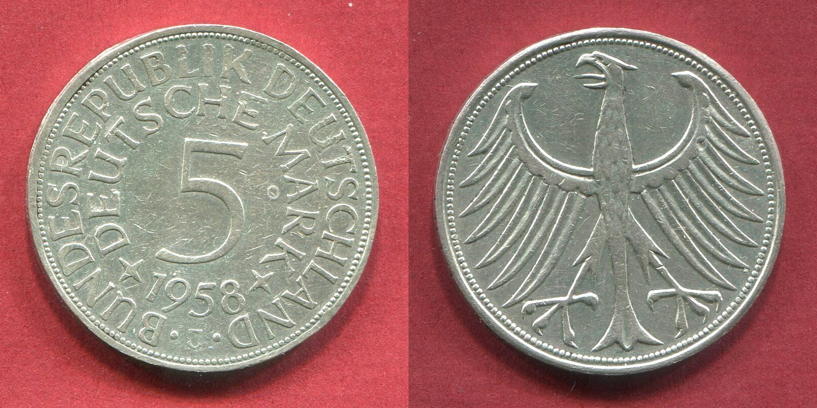 Brd Bundesrepublik Deutschland Frg Germany Dm Deutsche Mark J