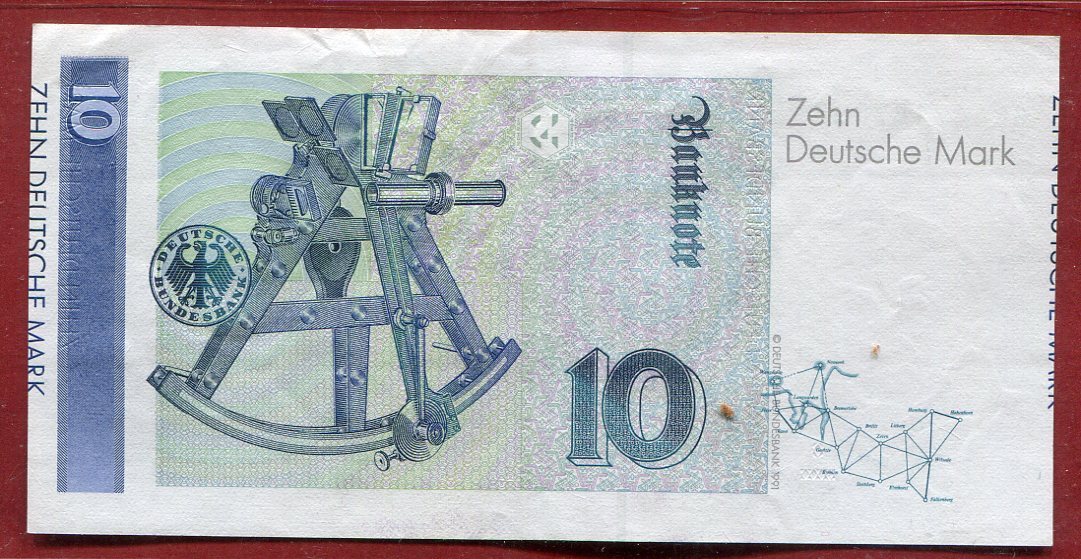 BRD Bundesrepublik Deutschland FRG Germany 10 DM Deutsche Mark