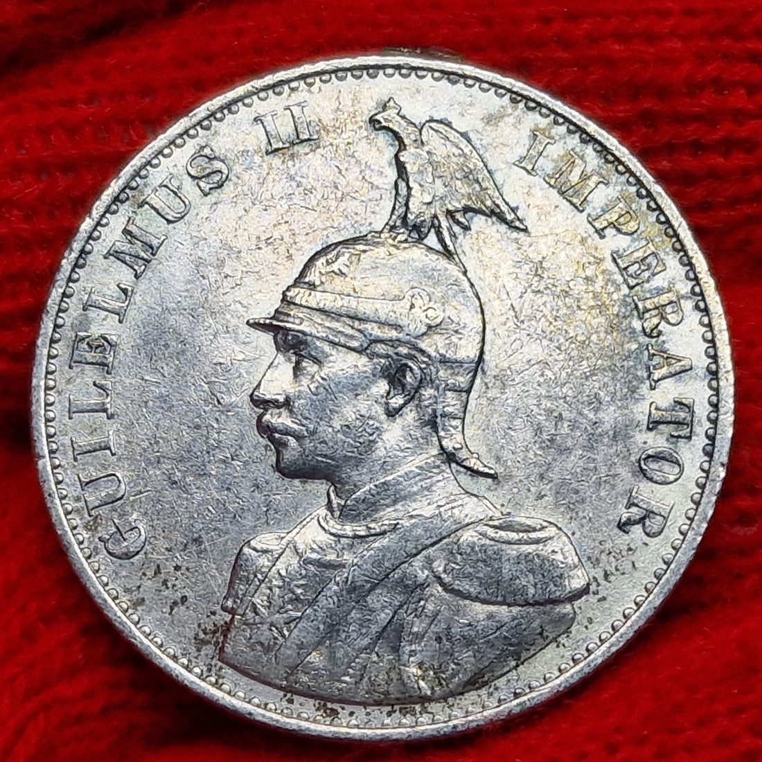 Deutsch Ostafrika DOA German Eastafrica 2 Rupien Rupees 1893 Kaiser