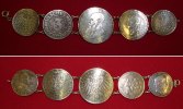 Deutsches Kaiserreich Münzarmband Münzarmband Silber