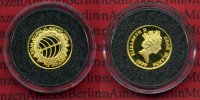 Cook Islands 10 Dollars Goldmünze 1/25 Unze Cook Islands 10 $ Goldmünze 1/25 Unze 1999 Sonnenfinsternis PP