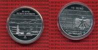 Bundesrepublik Deutschland 10 Euro Silber Gedenkmünze Deutschland 10 Euro 2007, 50 Jahre deutsche Bundesbank Spiegelglanz mit Kapsel