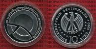 Bundesrepublik Deutschland, Germany FRG 10 Euro Silbermünze Commemorative Coin 10 Euro 2010, 300 Jahre Porzellanherstellung Spiegelglanz mit Kapsel