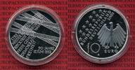 Bundesrepublik Deutschland, Germany FRG 10 Euro Silber Gedenkmünze Deutschland BRD 10 Euro A, 50 Jahre 17. Juni 1953 Spiegelglanz mit Kapsel
