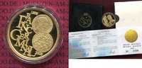 Belgien, Belgium 100 Euro Gold, 1/2 Unze Belgien 100 Euro Gold Franc Germinal 1803, 2003 in Kapsel PP, 1/2 Unze
