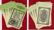 Inflation Dt. Reich 1919 - 1924 Lot 17 x 50.000 Mark Reichsbanknote Dt. Reich Inflation 50.000 Mark 19.11.1922 Teilweise fortlaufende Nummen