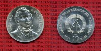 DDR 10 Mark DDR Silber Gedenkmünze DDR 10 Mark 1978 Justus v. Liebig, .500 Silber, 31 mm, 17 g, Aufl. 44558 Picture
