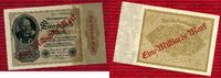 Inflation Dt. Reich 1919 - 1924 Lot 5 x 1 Milliarde Überdruck lot of 5 overprint 1 Milliarde Mark 1923 all uncirculated