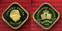 Niederlande Niederländische Antillen 300 Gulden Niederlande Niederländische Antillen 300 Gulden Gold 1980 Juliana Abdankung