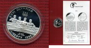 USA Olympische Spiele Atlanta 1 Dollar Commemorative Silber USA 1 Dollar Silber 1996 P Olympische Spiele Atlanta 1996 Rudern Rowing