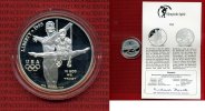 USA Olympische Spiele Atlanta 1 Dollar Commemorative Silber USA 1 Dollar Silber 1995 P Olympische Spiele Atlanta 1996 Gymnastik Turnen