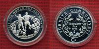 Türkei 15000000 Lira Silber Türkei 15000000 Lira 2003 Fußball WM 2006 Deutschland Soccer World Cup Germany