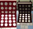 Russland Russia USSR, UDSSR 14 x 5 u. 14 x 10 Rubel Silber Stgl. Russland Olympische Spiele Moslau 1980 14 x 10 14 x 5 Rubel Stgl. mit Box