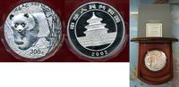 China 300 Yuan Panda 1 Kilo 2002 PP OVP Bo...