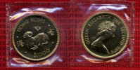 Hong Kong 1000 Dollars Lunar Serie Hong Kong 1000 Dollars 1979, Gold Lunar Serie Jahr des Schafes Sheep 15,97 g 917