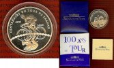 Frankreich France 1 1/2 Euro Silbermünze, ...