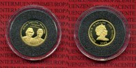 Cook-Inseln, Cook Islands 10 Dollars Goldmünze, 1/25 Unze Cook Islands 10 Dollars 2005 Royal Wedding Charles Camilla