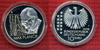Bundesrepublik Deutschland, Germany FRG 10 Euro Silbermünze Commemorative Coin Bundesrepublik Deutschland 10 Euro 2008, 150.Geburtstag Max Planck