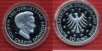 Bundesrepublik Deutschland 10 Euro Silbermünze Deutschland 10 Euro 2009, 100. Geburtstag Marion Gräfin von Dönhoff