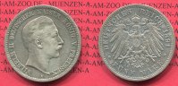 Preußen 5 Mark Silbermünze Preußen 5 Mark 1891 A, Kursmünze, Wilhelm II., J. 104 Überdurchschnittlich !