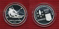 Rumänien, Romania 100 Lei Silbermünze 1998...