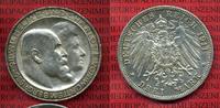 Württemberg 3 Mark  1911 vz Württemberg 3 ...