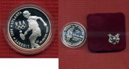USA 1 Dollar Commemorative Silber USA 1 Dollar 1996 P XXVI Olympiade Atlanta Box Kapsel Tennis