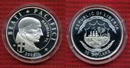 Liberia 10 Dollars 2005 Polierte Platte Li...