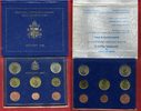 Vatikan Kursmünzensatz Johannes Paul II 2002 KMS Vatican State Euro Coin Set 2002 With Original Folder Pope John Paul II