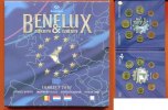 Benelux KMS 2007 3 x 1 Cent - 2 Euro KMS 2007 Benelux 3 x 3,88 + Sondermünze