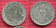 Hessen 2 Mark Silber  1904 vz* Hessen 2 Ma...