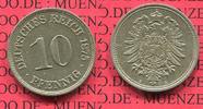 Kaiserreich Kleinmünze nach Jäger 10 Pfennig Kaiserreich Deutsches Reich, 10 Pfennig 1876 A