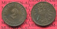 Kaiserreich Kleinmünze nach Jäger 2 Pfennig Kaiserreich Deutsches Reich, 2 Pfennig 1875 C