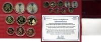 Finnland, Finland KMS Euro mit 8,6 g Goldtoken Finnland 2002 KMS Euro 1 Cent bis 2 Euro mit Goldtoken PP
