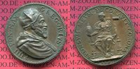 Vatikan Rom Kirchenstaat Medaille Bronze Kirchenstaat Gregor XIV. 1590/91 Medaille Bronze 1590
