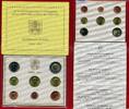 Vatikan, Vatican Euro Kursmünzensatz Offiziell, 3,88 Euro Vatikan Kursmünzensatz KMS 2009 Benedikt XVI. OVP