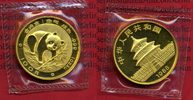 China 100 Yuan Panda, 1 Unze China 100 Yuan 1988 Gold Panda, 1 Unze Stempelglanz Selten