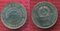 DDR 10 Mark DDR Gedenkmünze Cu/Ni 1981 Ste...