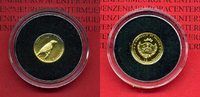 Palau 1 Dollar Goldmünze Palau 1 $ 2006 Goldmünze The Little Five Büffelweber Vogel
