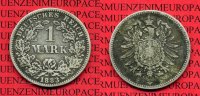 Kaiserreich 1 Mark Silber ...