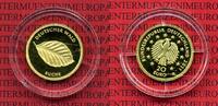 Deutschland BRD 20 Euro Goldmünze 1/8 Unze Deutschland BRD 20 Euro Gold 2011 G Wald Buche Stgl. 1/8 Unze o. Zert