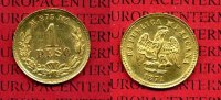 Mexico 1 Peso Goldmünze Mexico 1 Peso 1871 Goldmünze Republica Mexicana