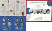 Bundesrepublik Deutschland, Germany FRG Silber-Gedenkmünzenset Commemorative Set 10 Euro Satz 2004 Silber Gedenkmünzen Set, 6 x 10 Euro Spiegelglanz OVP