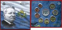 San Marino Kursmünzensatz San Marino Kursmünzensatz 2012 1 Cent bis 5 Euro, 9 Münzen, Stgl. OVP Pascoli