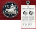 China Volksrepublik, PRC 5 Yuan Silber Gedenkm&uuml;nze 1988 Polierte Platte*... 39,00 EUR 
